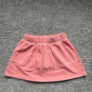 Pink Skirt with Pockets